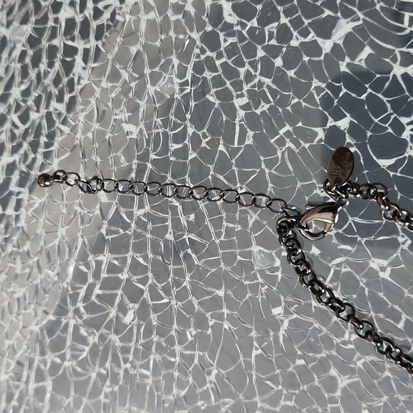 NWOT Lia Sophia Black Pearl Necklace - Picture 3 of 4